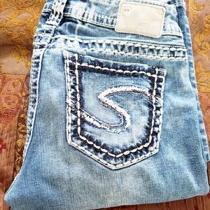 Silver Skinny Jean's
